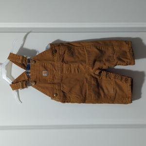 🎃Perfect Thanksgiving🦃 Carhartt kids boys overall size 6m